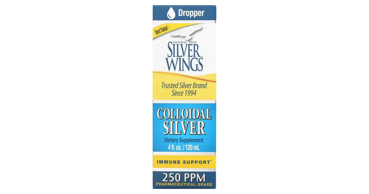 Colloidal Silver 250 PPM dropper 4 oz