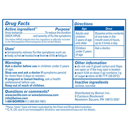 Oscillococcinum 12 ct