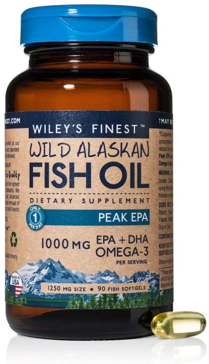 Wiley's Peak EPA Fish Oil