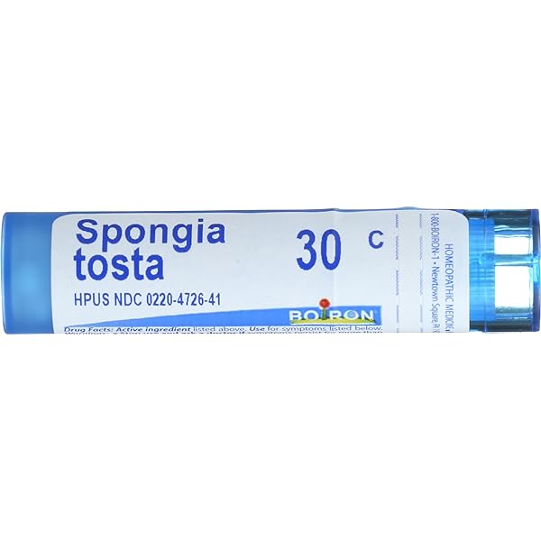 Spongia Tosta 30c