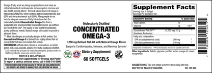 Concentrated Omega 3