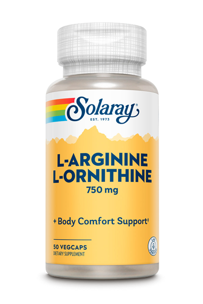 L Arginine Ornith (50) Solaray