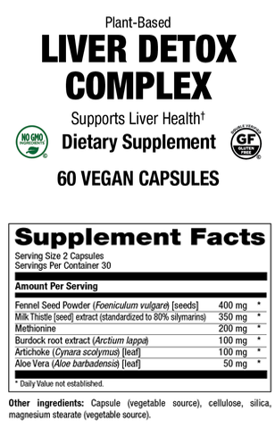 Liver Detox Complex 120 caps