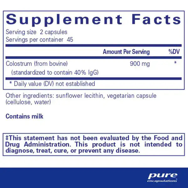 Colostrum IgG