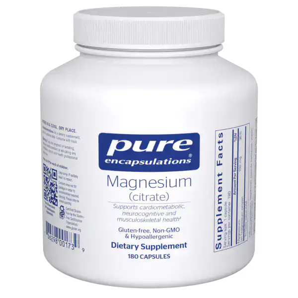 Magnesium Citrate (180) Pure