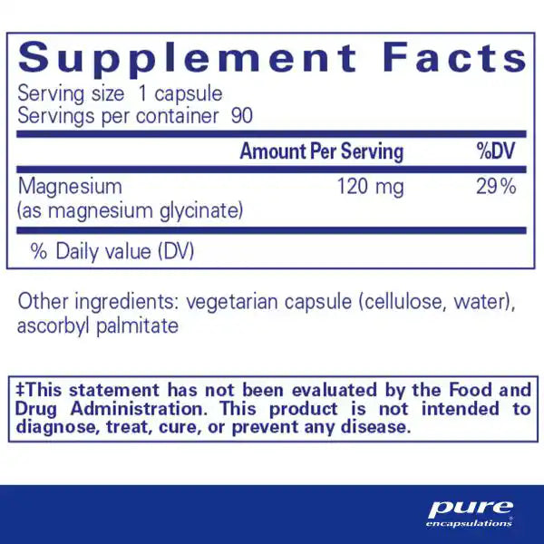 Magnesium Glycinate- Pure