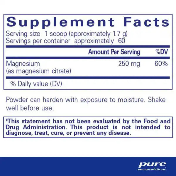 Magnesium Powder (Citrate)