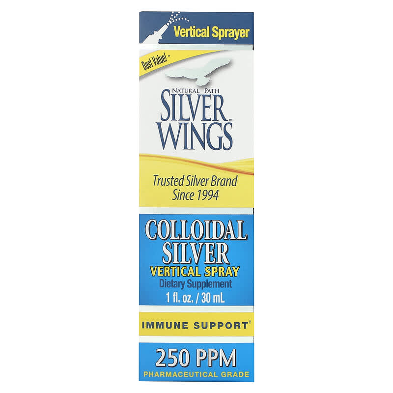 Collodial Silver 250 PPM Vertical Spray 1oz.